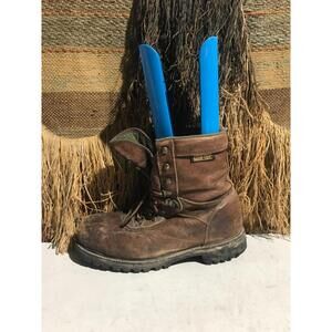 Wolverine Brown Mens Gore Tex Thinsulate  Leather Work Boots US Men Size 10